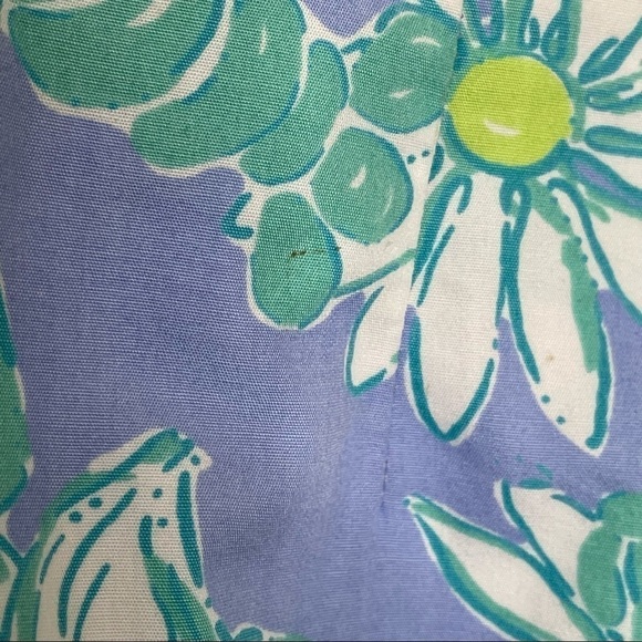Lilly Pulitzer crab mini skirt, white label, 0 - Picture 3 of 6